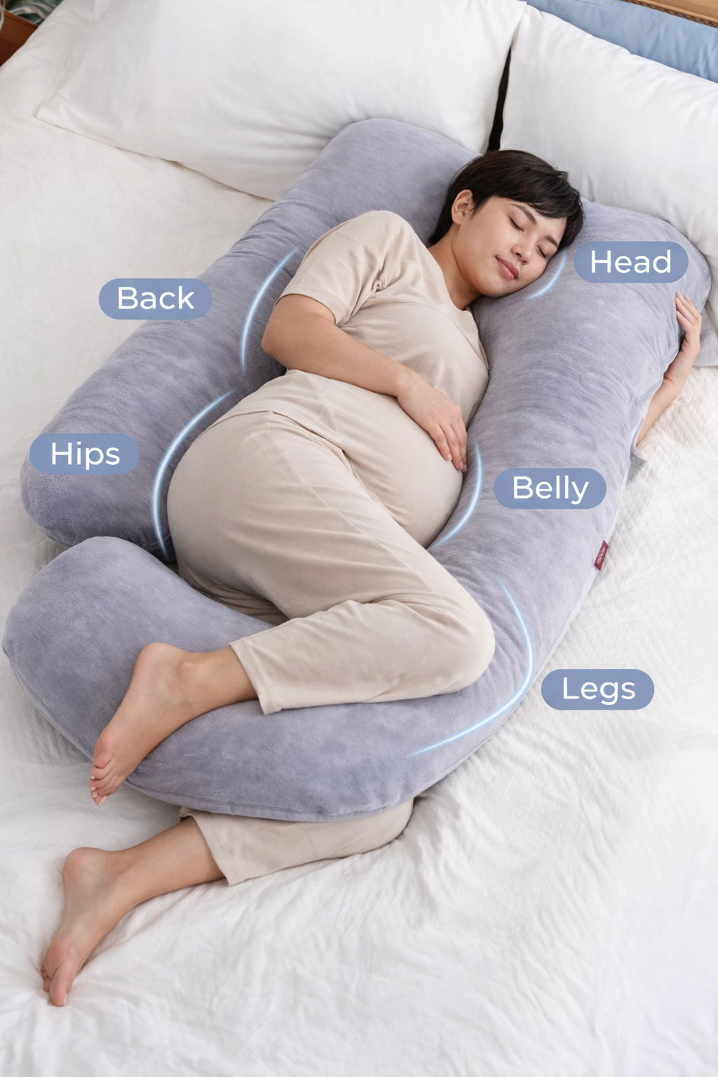MamaNest™ Pregnancy Pillow